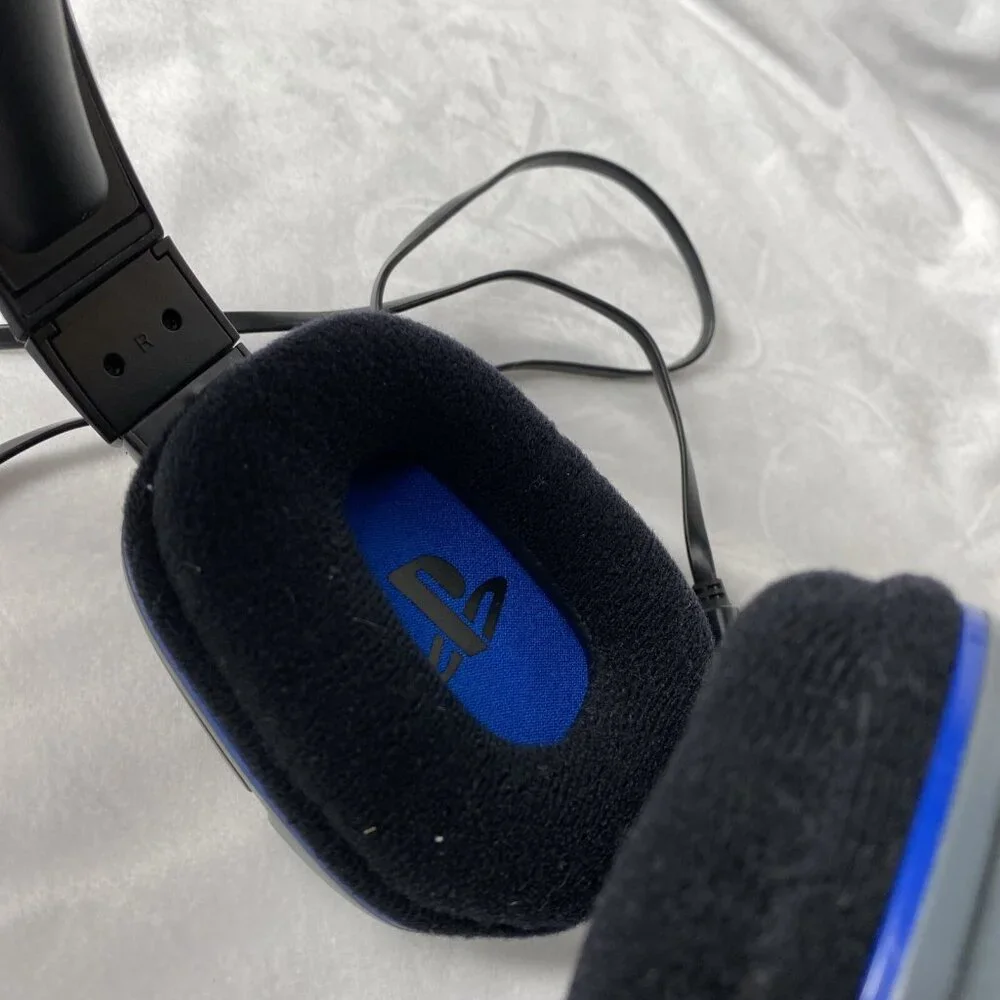 Afterglow PDP Wired Black PS4 PS5 Stereo Headset for PlayStation EUC TESTED
